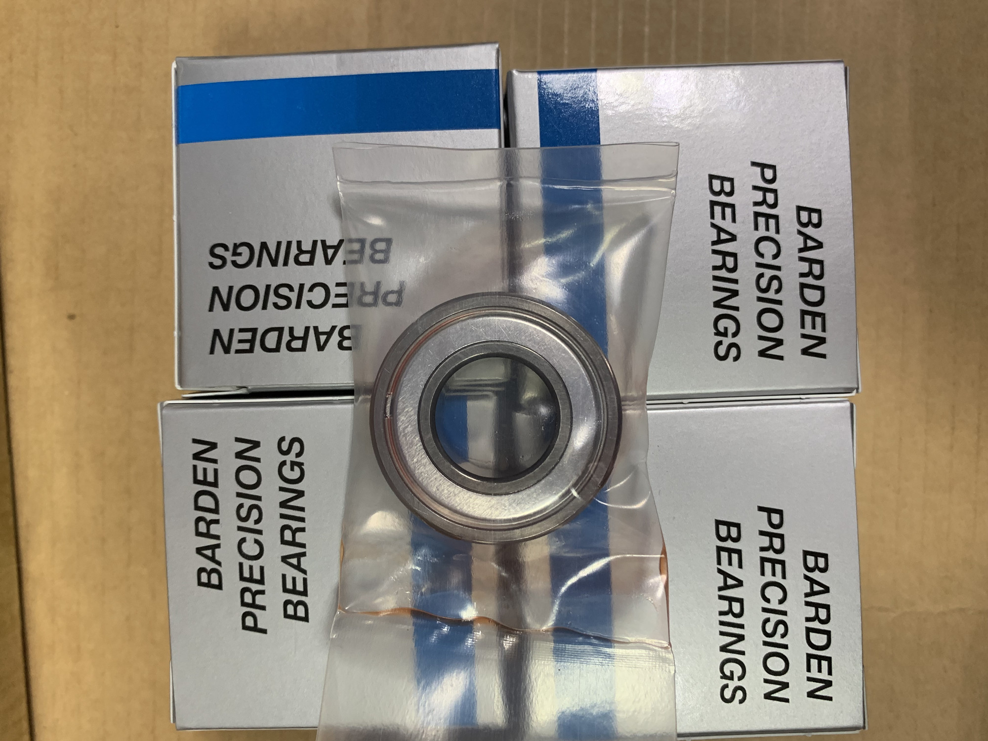 Barden 104FFT5 G-33 Deep Groove Spindle Bearing, 20 mm Dia Bore, 42 mm OD, 12 mm W, 9.23 kN 
